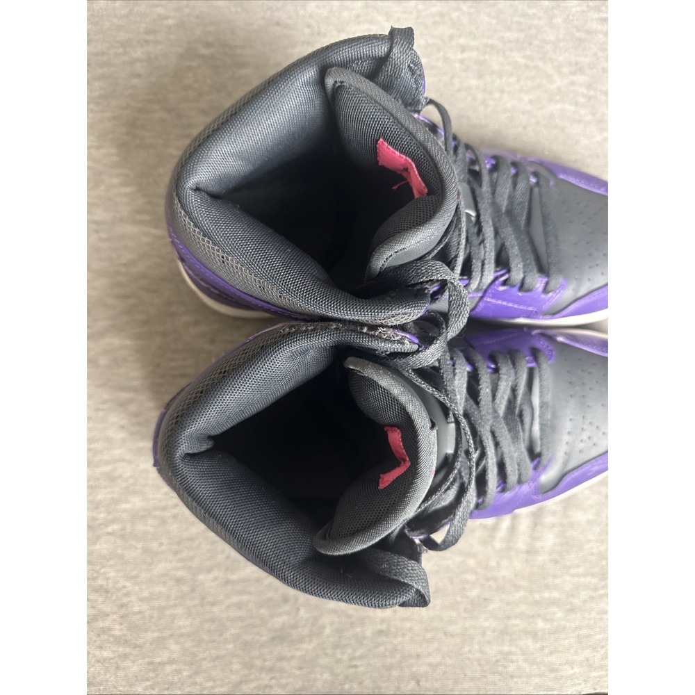 Nike Air Jordan 1 Phat Anthracite Black Club Purple Spark Men Sz 9.5 364770 025 - Picture 7 of 10